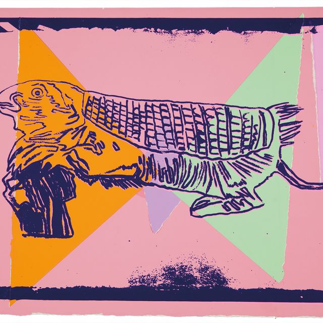 Andy Warhol — Мышиный броненосец, из серии "Исчезающие животные"