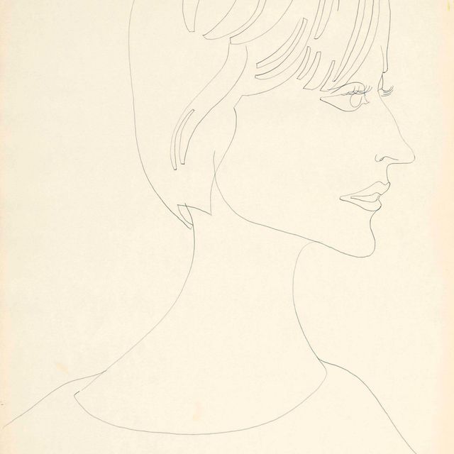Andy Warhol — Женская голова