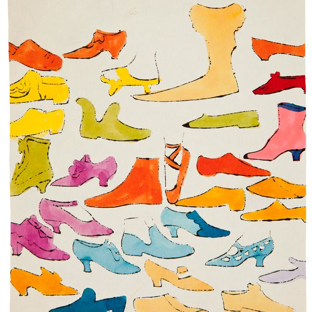Andy Warhol — Для исследования качества обуви (см. F. & S. IV69B-84B)