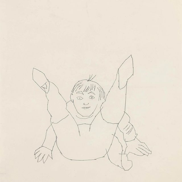 Andy Warhol — Мальчик с полной фигурой