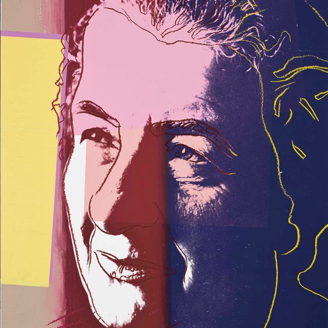 Andy Warhol — Голда Меир, из десяти портретов евреев двадцатого века