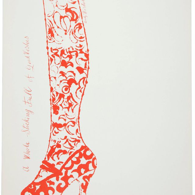 Andy Warhol — Целый чулок, полный добрых пожеланий (см. F. & S. IV.85)