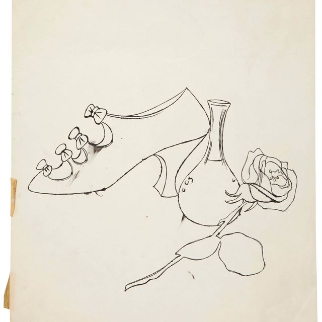 Andy Warhol — Натюрморт с туфлей