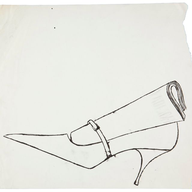 Andy Warhol — Ботинок с журналом