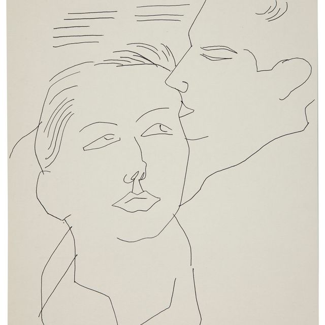 Andy Warhol — Две мужские головы
