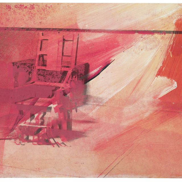 Andy Warhol — Электрический стул : один отпечаток