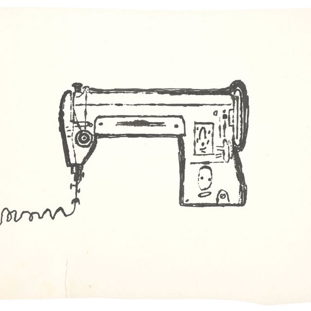 Andy Warhol — Швейная машина