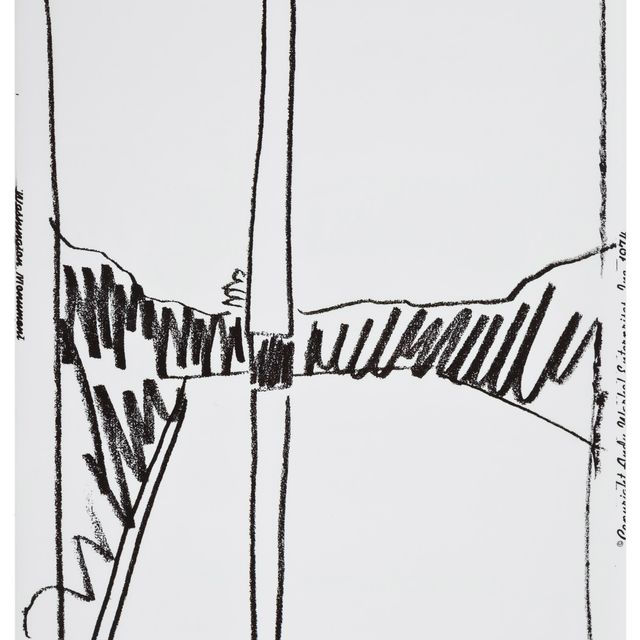Andy Warhol — Памятник Вашингтону (США и Великобритания III.2)