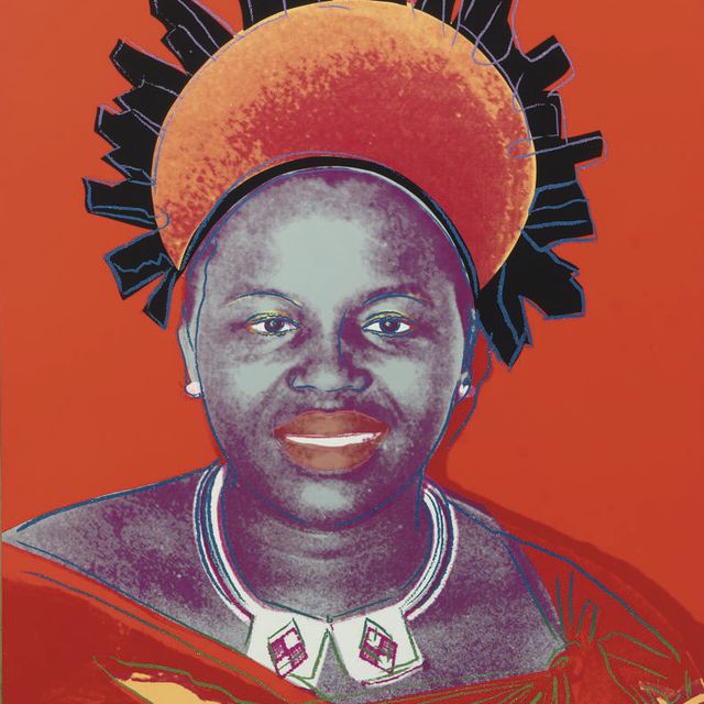 Andy Warhol — Королева Нтомби Твала, из царствующих королев (F. & S. II.349A)