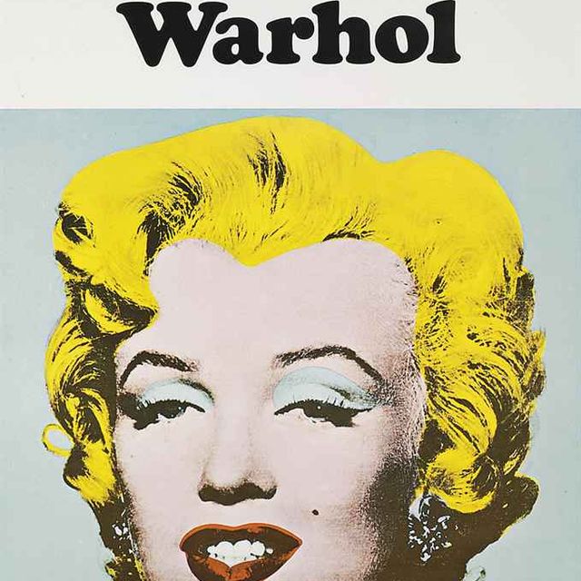 Andy Warhol — Плакат выставки Уорхола:Галерея Тейт (Мэрилин) (не в F&S)
