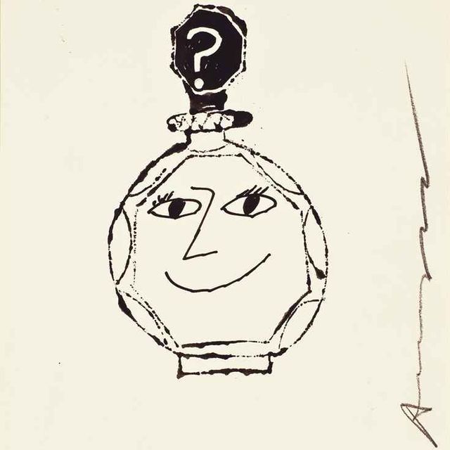 Andy Warhol — Флакон духов с лицевой стороной