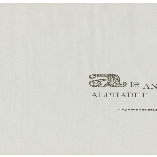 Andy Warhol — А - Это Алфавит (F. & S. IV.1-26)