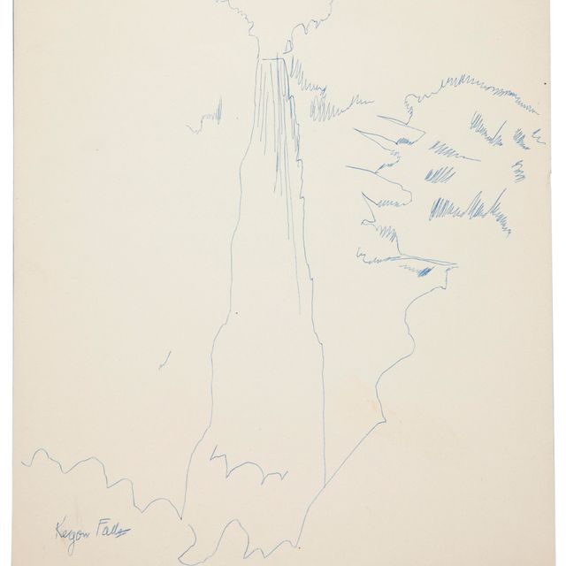 Andy Warhol — Водопад Кегон, Япония