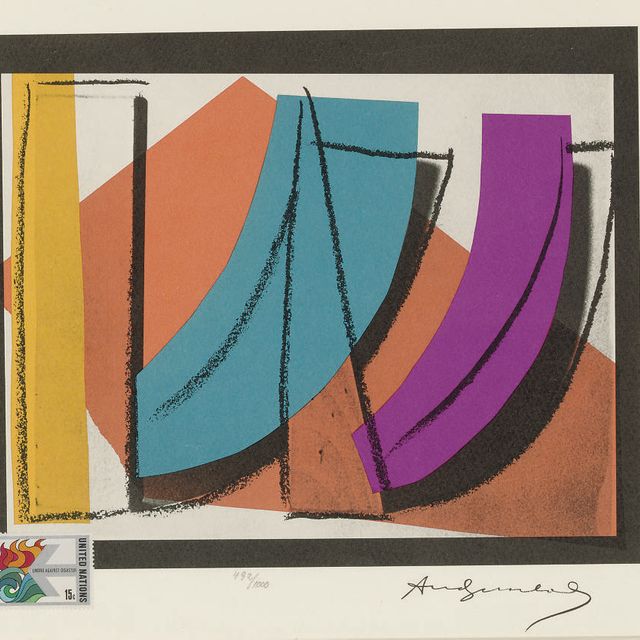 Andy Warhol — Штамп ООН (F. & S. 185)