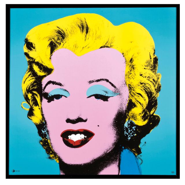 Andy Warhol — Мэрилин: Розовый и бирюзовый