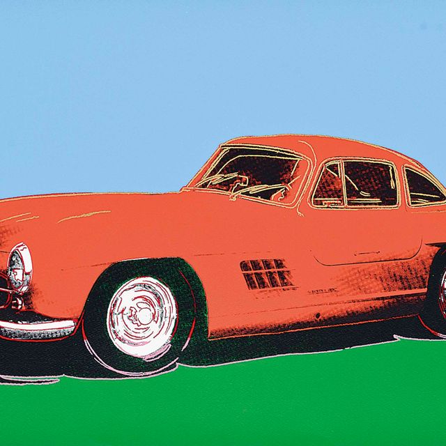 Andy Warhol — Автомобили Mercedes 300 SL Gulwing
