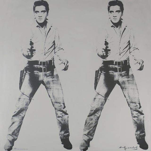 Andy Warhol — Элвис - платиновый