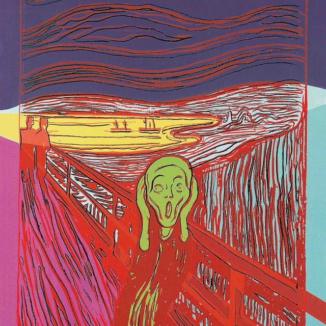 Andy Warhol — "Крик" (по Мунку) (Ф. И.О. III.58)