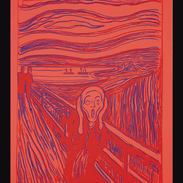 Andy Warhol — "Крик" (по Мунку) (Ф. И.О. III.58)