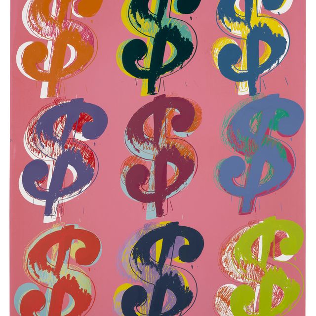 Andy Warhol — $(9) : один отпечаток