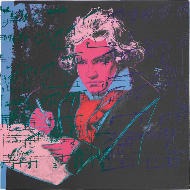 Andy Warhol — Бетховен (Ф.и С. II.392)