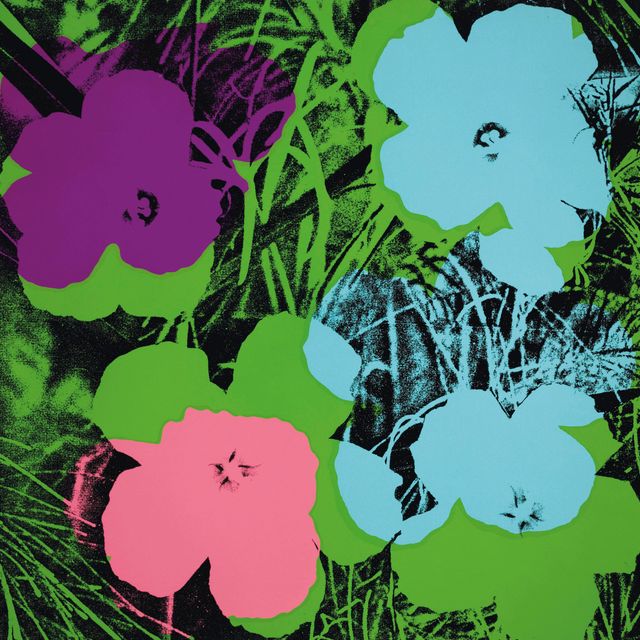 Andy Warhol — Цветы : одна тарелка (F. & S. II.64)