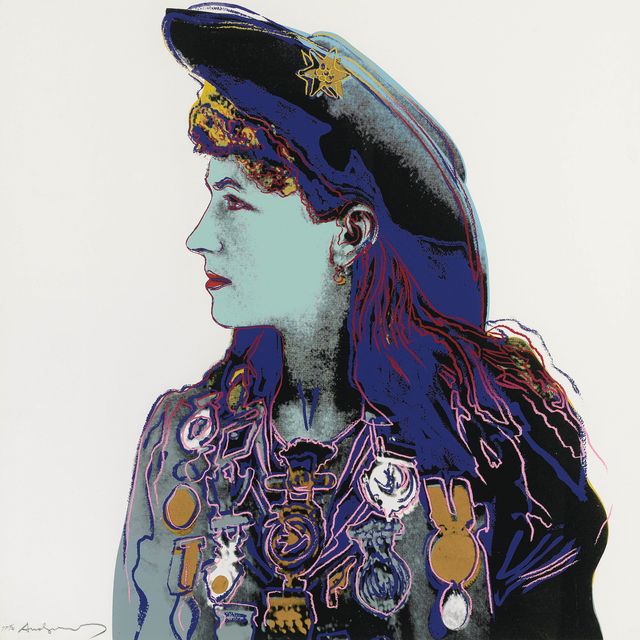 Andy Warhol — Энни Оукли, из фильма "Ковбои и индейцы" (F. & S. IIB.378)