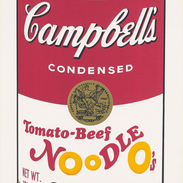 Andy Warhol — Томатно-говяжья лапша O's, от: Campbell's Soup II (F. & S. II.61)