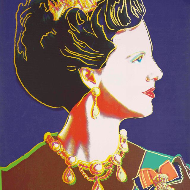 Andy Warhol — Королева Маргарита II (F. & S. II.345B)