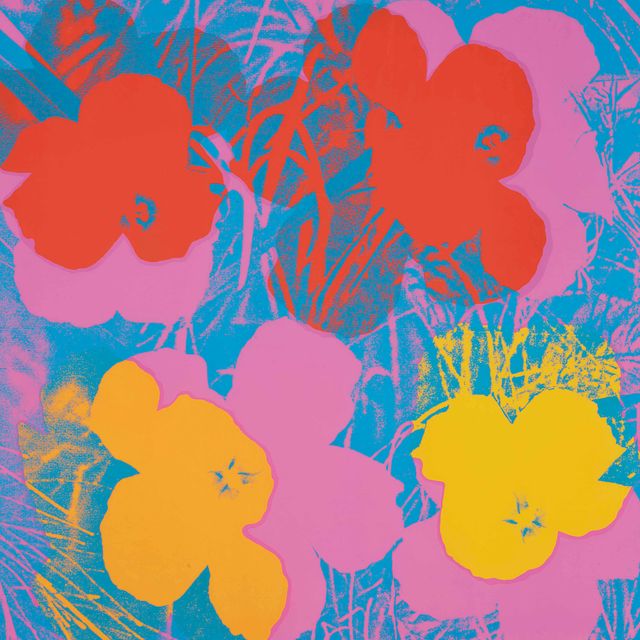 Andy Warhol — Цветы: одна тарелка