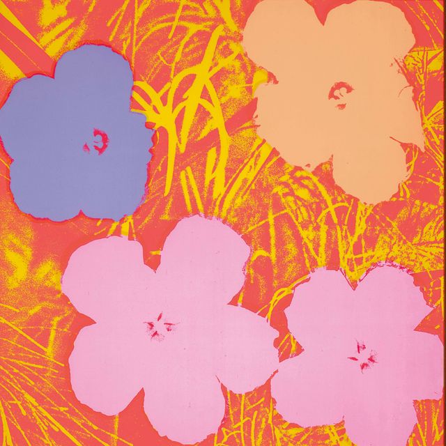Andy Warhol — Цветы : одна тарелка (F. & S. II.69)