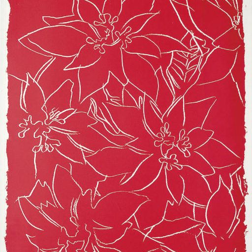 Andy Warhol — Пуансеттии (F. & S. IIIA.50b)