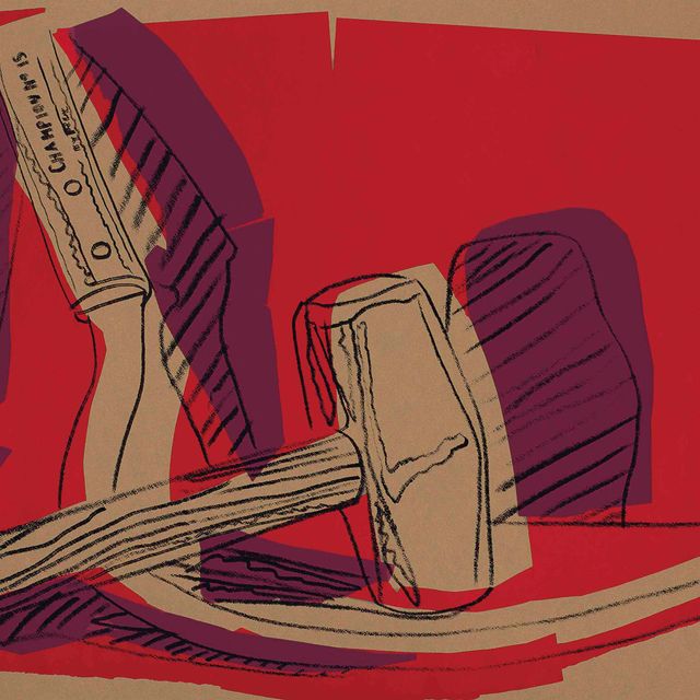 Andy Warhol — Серп и молот : одна тарелка