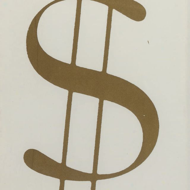Andy Warhol — $ (1) (см. F. & S. II. 274-279)