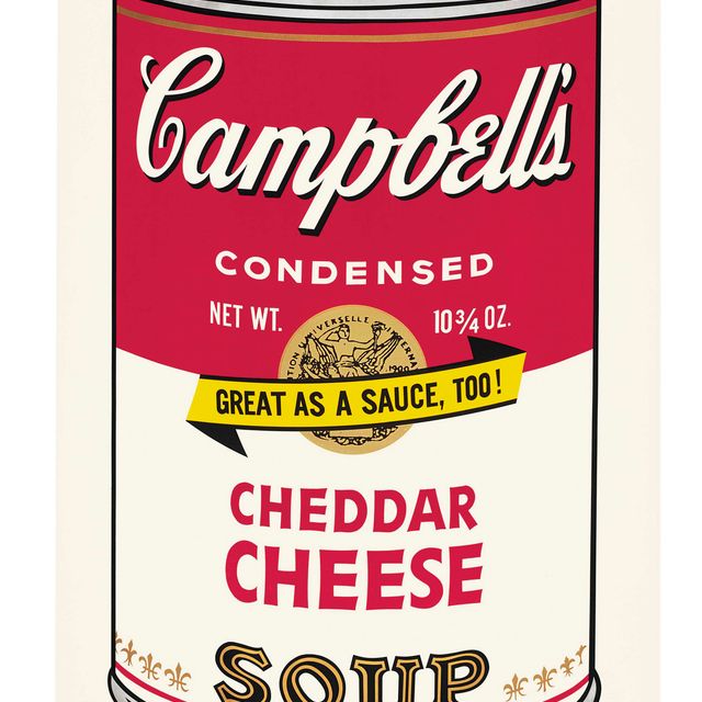 Andy Warhol — Сыр чеддер для супа Campbell's Soup II- (F. & S. II.63)