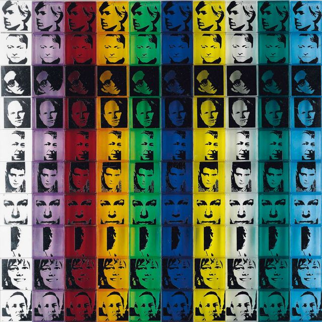 Andy Warhol — Портреты художников, из: Десять от Лео Кастелли (Фельдман и Шельман II.17)