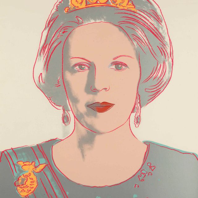 Andy Warhol — Королева Нидерландов Беатрикс (из "Царствующих королев" (F.S. 339))