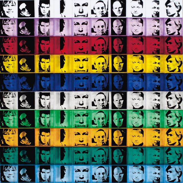 Andy Warhol — Портреты художников, из 10, работы Лео Кастелли (Фельдман и Шеллман II.17)