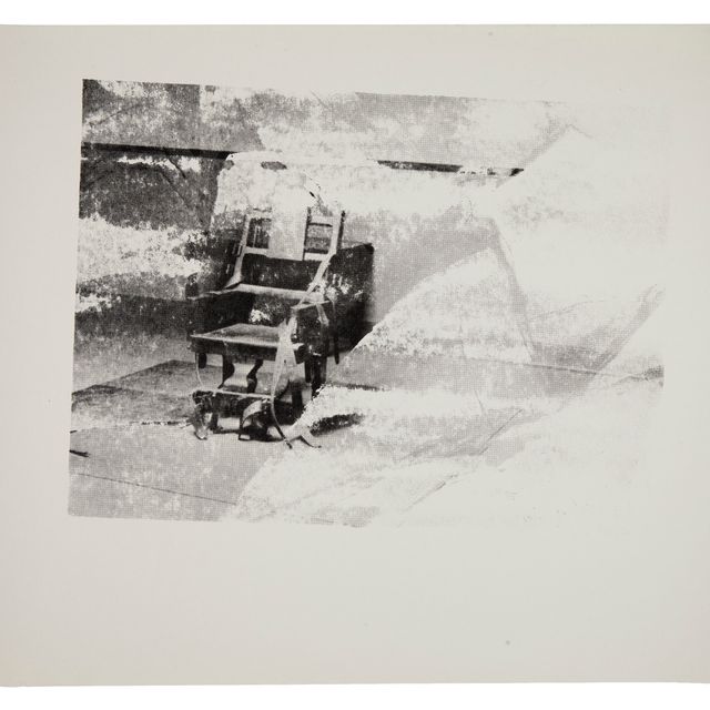 Andy Warhol — Электрический стул (см. F. & S. IIIA.4[b])