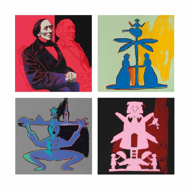 Andy Warhol — Ханс Кристиан Андерсон (Фельдман и Шеллман II.394-397)