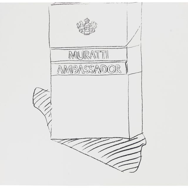 Andy Warhol — Сигареты "Муратти Амбассадор"