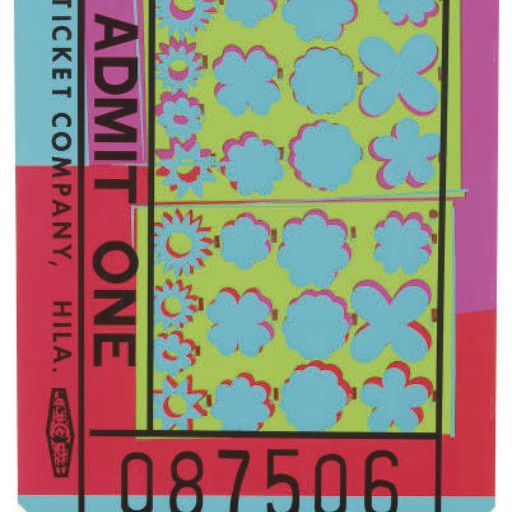 Andy Warhol — Билет в центр Ликольн (F. & S. 19)