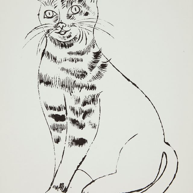 Andy Warhol — 25 кошек по кличке Сэм и одна голубая киска; одна тарелка (см. F.& S. IV.55A)