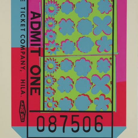 Andy Warhol — Билет в Линкольн-центр (F. & S. 19)