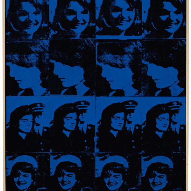 Andy Warhol — Энди Уорхол, "Шестнадцать Джеки", 1964