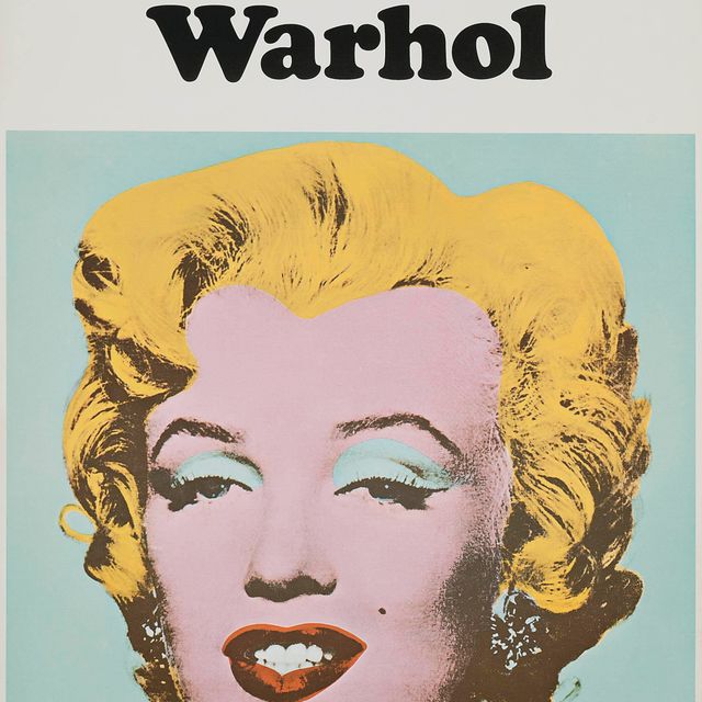 Andy Warhol — Плакат выставки Уорхола:Галерея Тейт (Мэрилин) (не в F&S)
