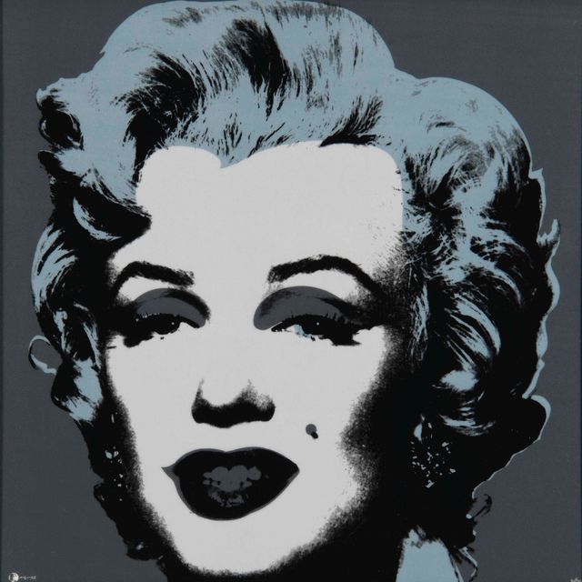Andy Warhol — Мэрилин: Серо - черная