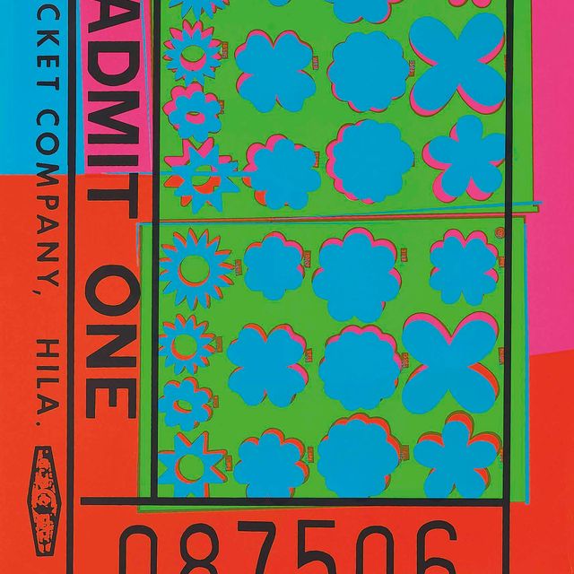 Andy Warhol — Билет в Линкольн-центр (Фельдман и Шеллман II.19)