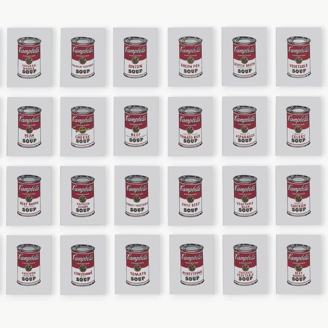 Andy Warhol — "Энди Уорхол, "32 банки супа Кэмпбелл", 1962"