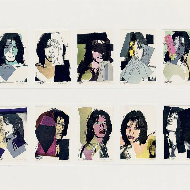 Andy Warhol — Энди Уорхол, Мик Джаггер